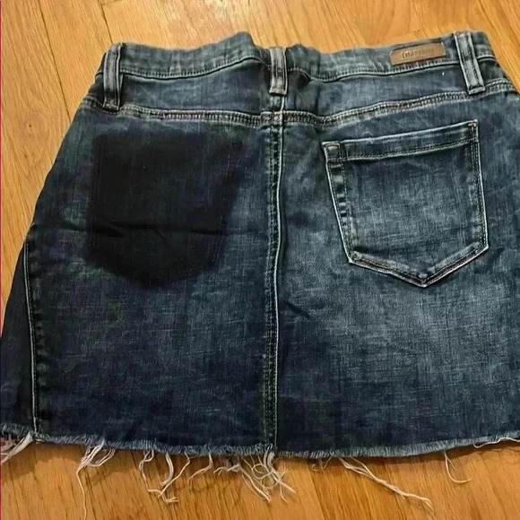 BlankNYC Denim Mini Skirt Size 27 - Picture 4 of 6